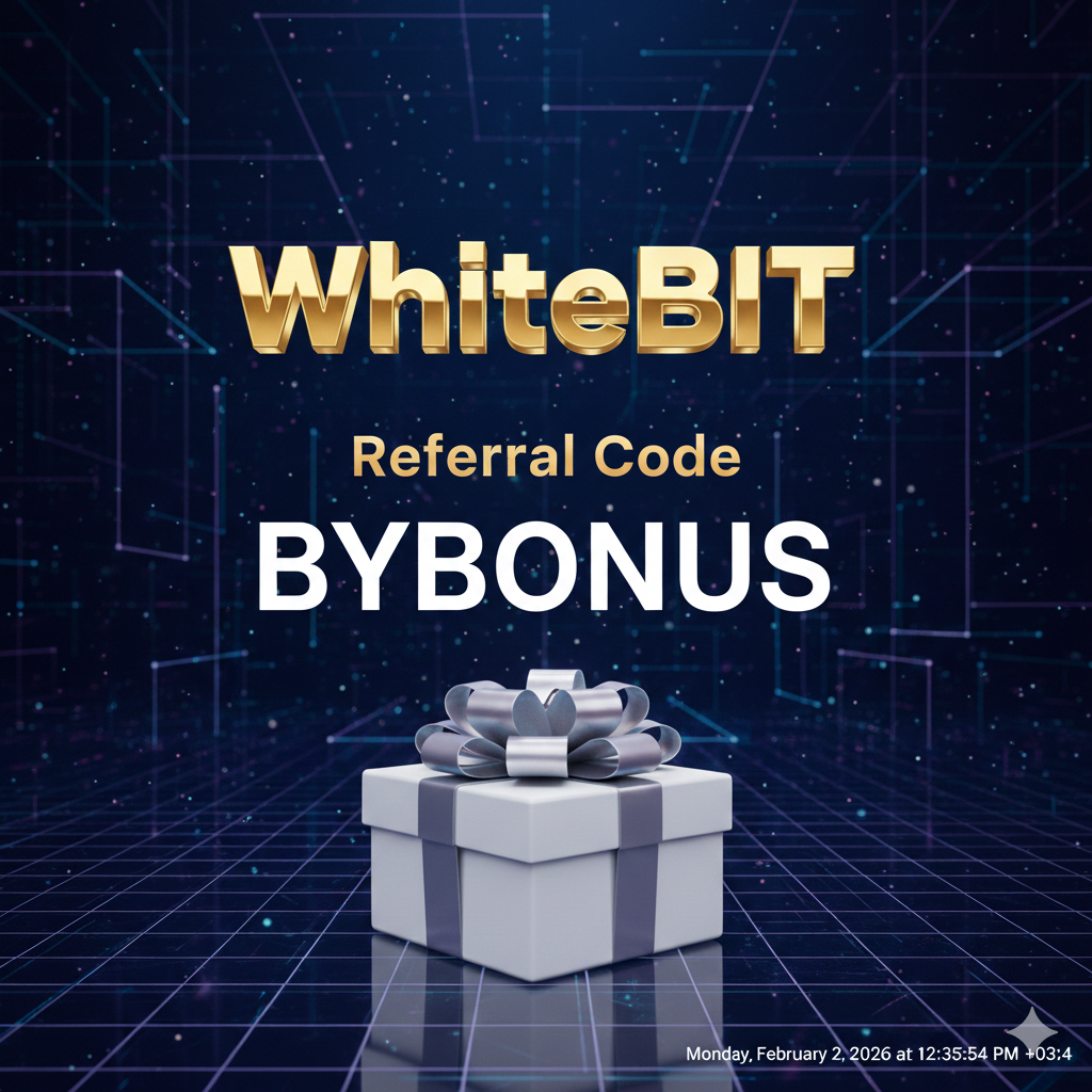 WhiteBIT Referral Code: “BYBONUS” – (My Trading Reset)