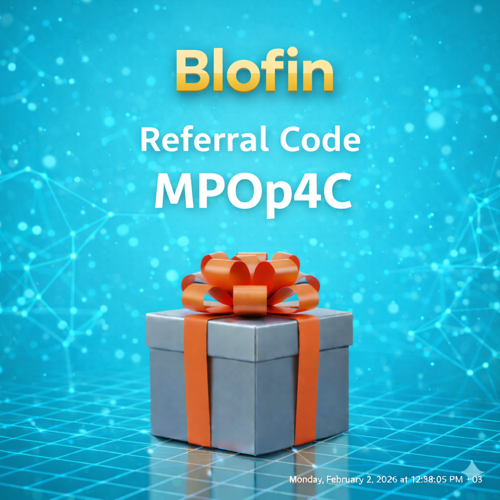Blofin Referral Code: “MPOp4C” – Bonus Up to 25,000 USDT