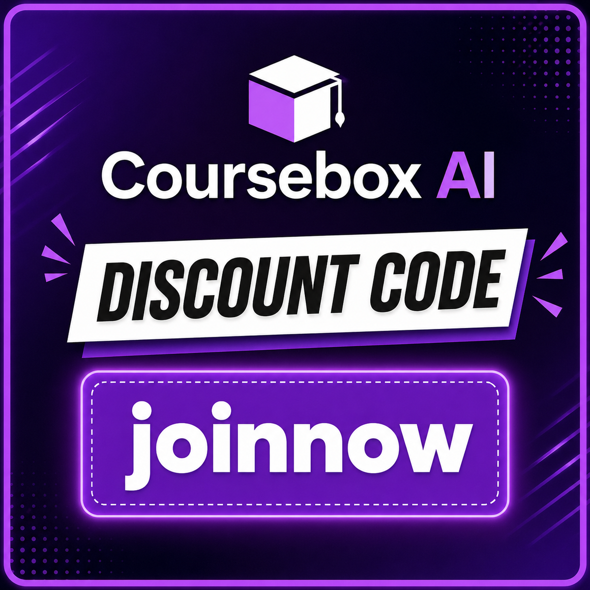 Coursebox AI %10 Discount Code “joinnow”