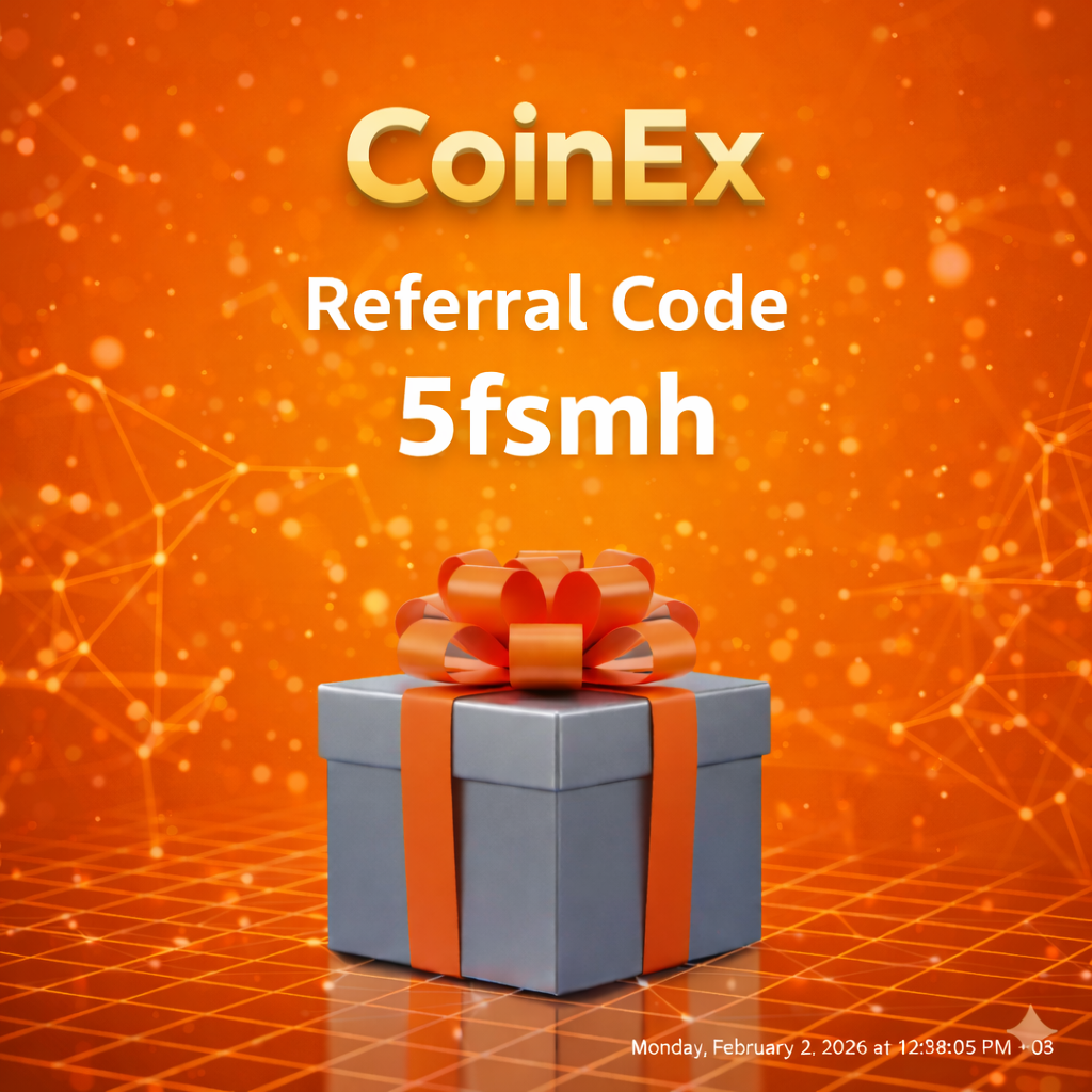 CoinEx Referral Code: “5fsmh” – Bonus Up to 30,000 USDT