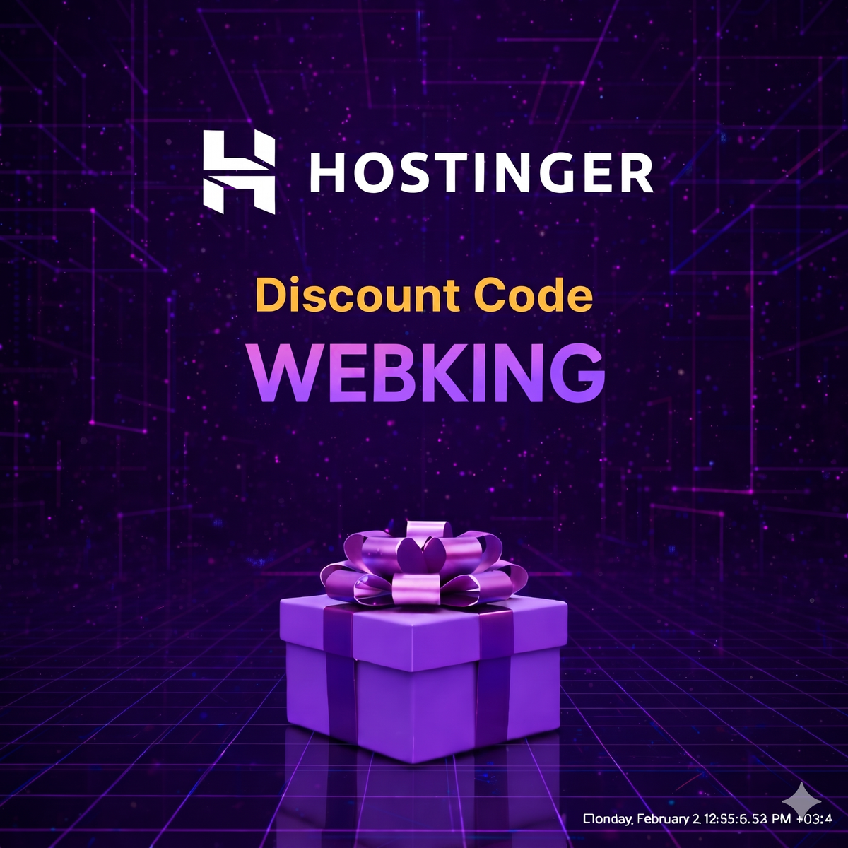 Hostinger OpenClaw Discount Code "WEBKING"
