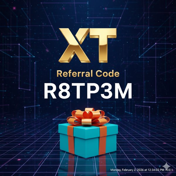 XT Referral Code: “R8TP3M” – (My Crypto Start)