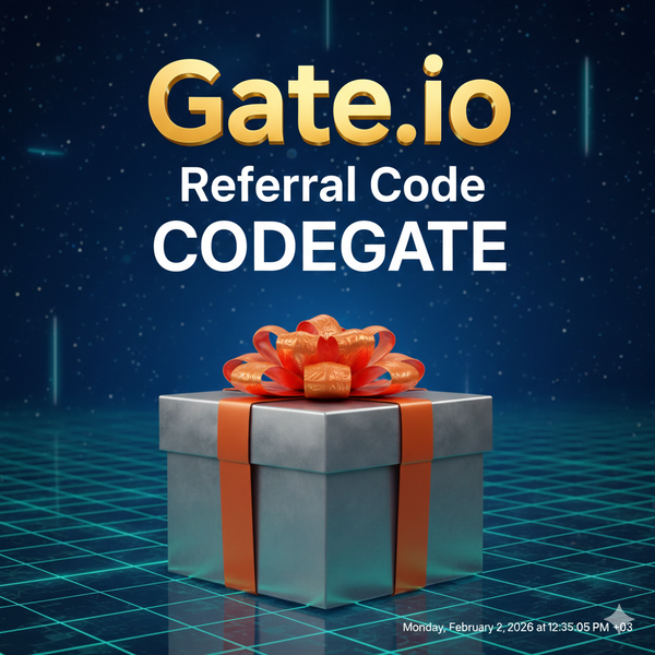 Gate.io Referral Code: “CODEGATE” – (My Trading Path)