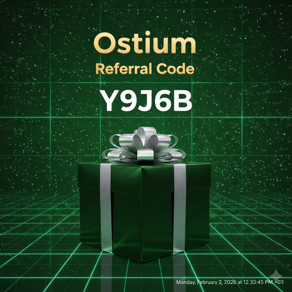 Ostium Referral Code: “Y9J6B” – (A Flexible Trading Experience)