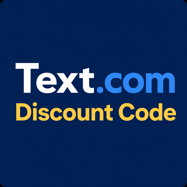 Text 20% Discount Code