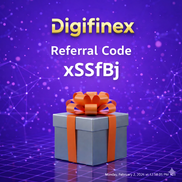 DigiFinex Referral Code: “xSSfBj” – (25,000 USDT Bonus + 45% Fee Discount)