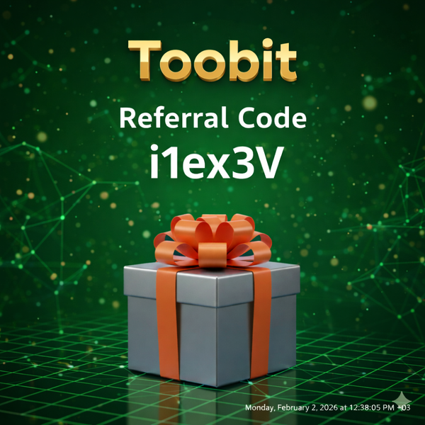 Toobit Referral Code: “i1ex3V” – Bonus Up to 20,000 USDT (40% Fee Discount)