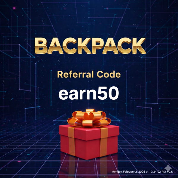 Backpack Referral Code: “earn50” – (A Flexible Trading Experience)