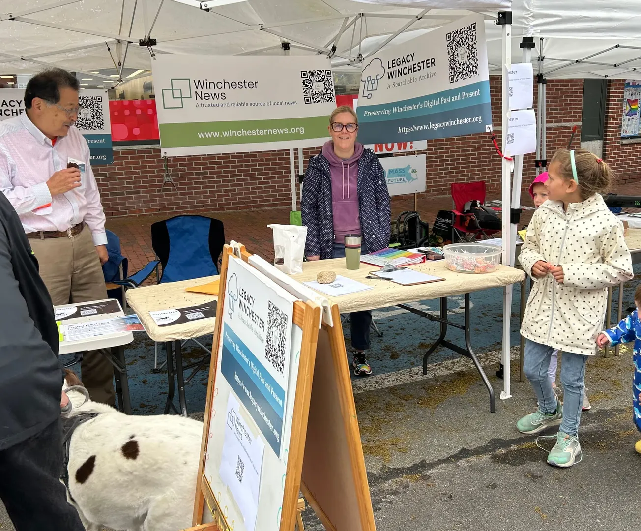 Winchester News celebrating first birthday