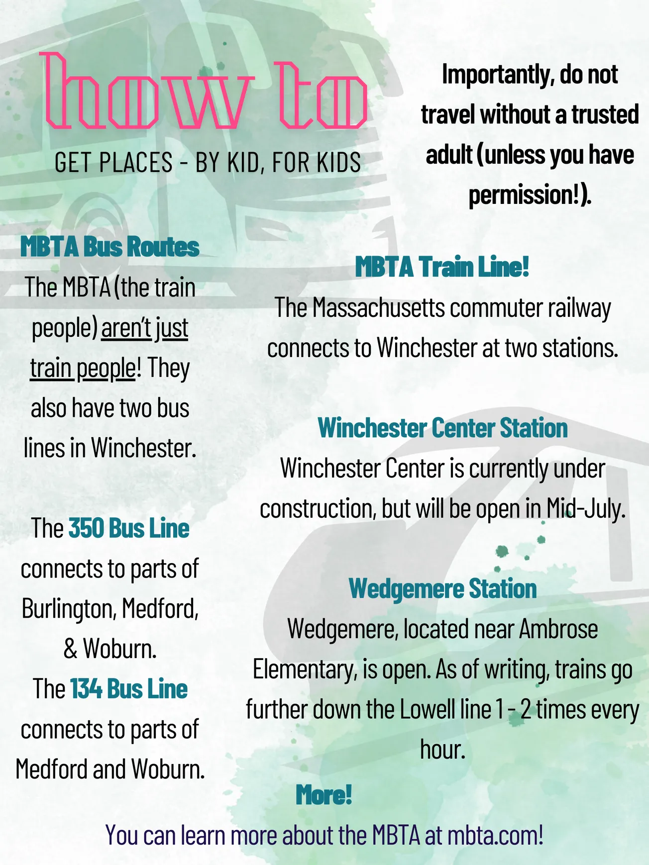 Winchester student transportation project is for kids