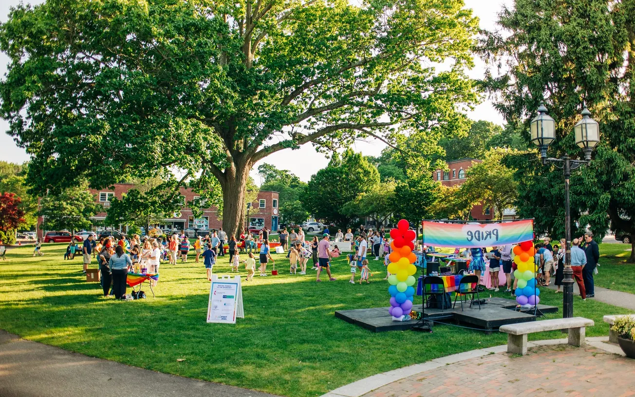 PRIDEfest celebration draws large crowd on town common
