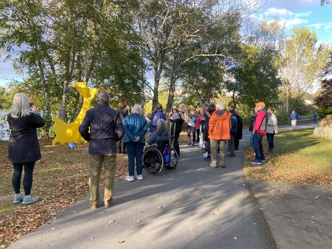 Winchester Cultural District hosts Riverwalk exhibit tours