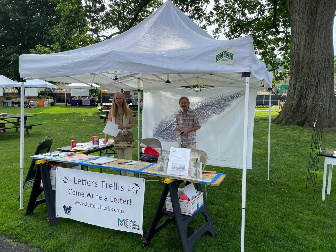 Letters Trellis returns to Winchester Farmers Market