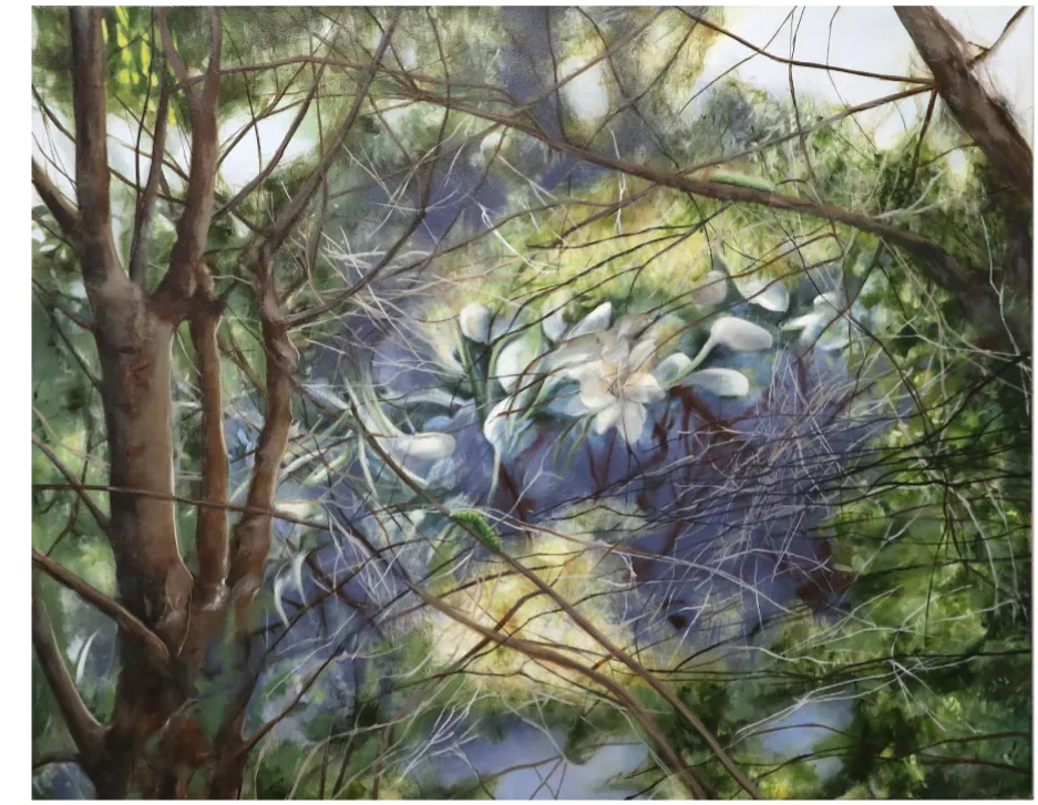 Winchester resident Joan Baldwin exhibits ‘Hallucinations’ at Kingston Gallery