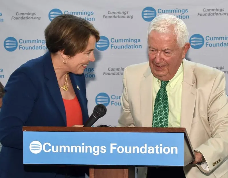 Gov. Healey, many Winchester residents celebrate Cummings grants