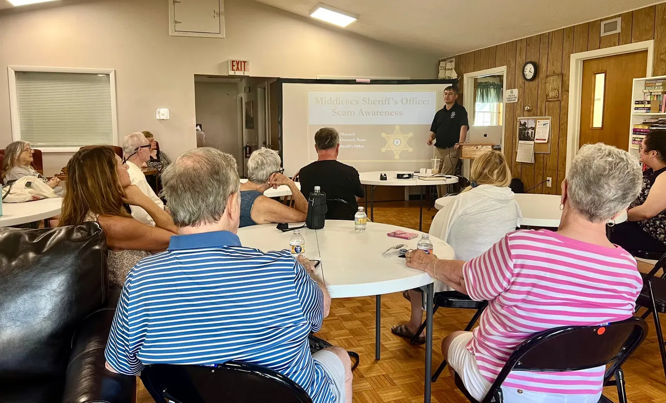 Middlesex Sheriff’s Office joins Winchester Housing Authority to promote scam awareness