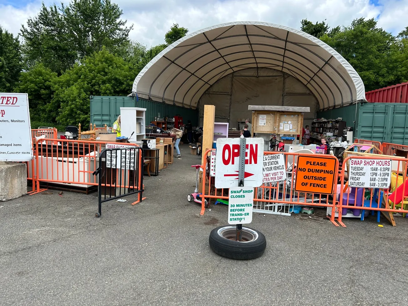 Helpers Among Us - The swap shop