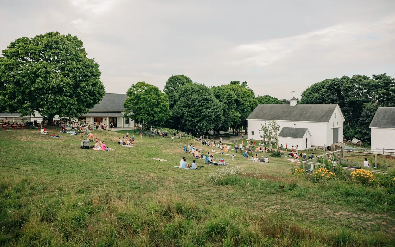 Families enjoy Wright-Locke Farm music concert