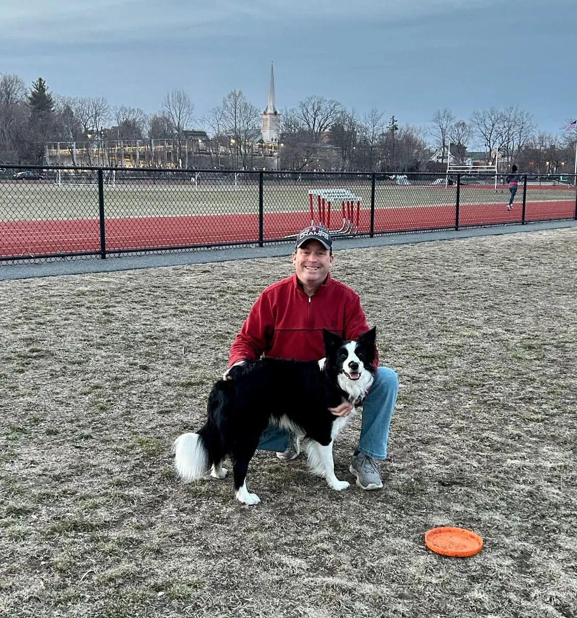 Helpers Among Us - Joe and Connie clean the field