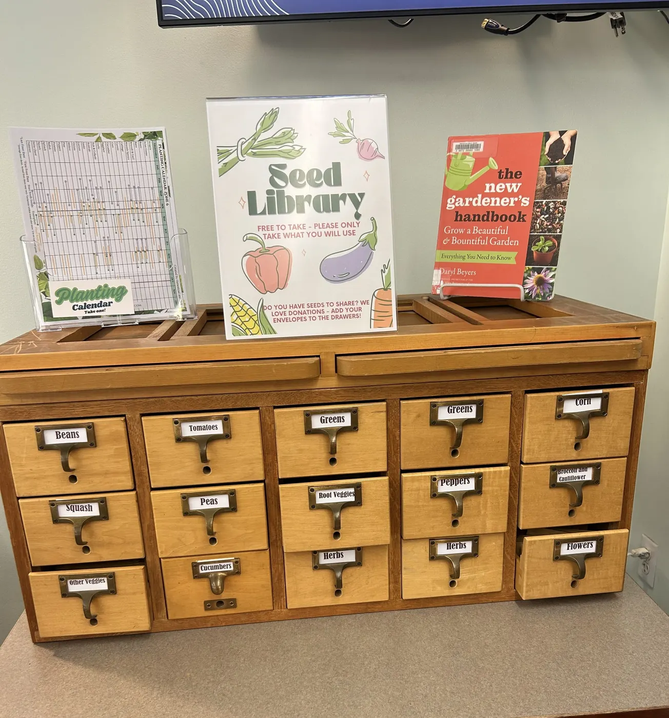Winchester Public Library introduces its new seed catalog
