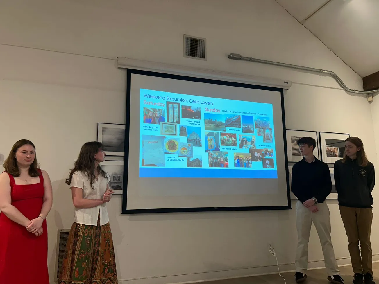 Winchester High School students share experiences of exchange trip to France