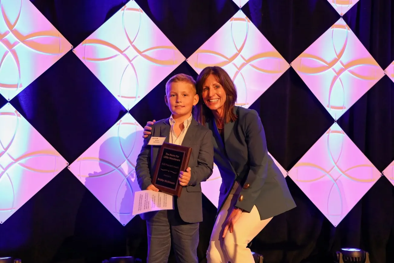 Winchester second grader Bobby Atchinson wins President’s Award at child welfare agency’s spring fundraising gala
