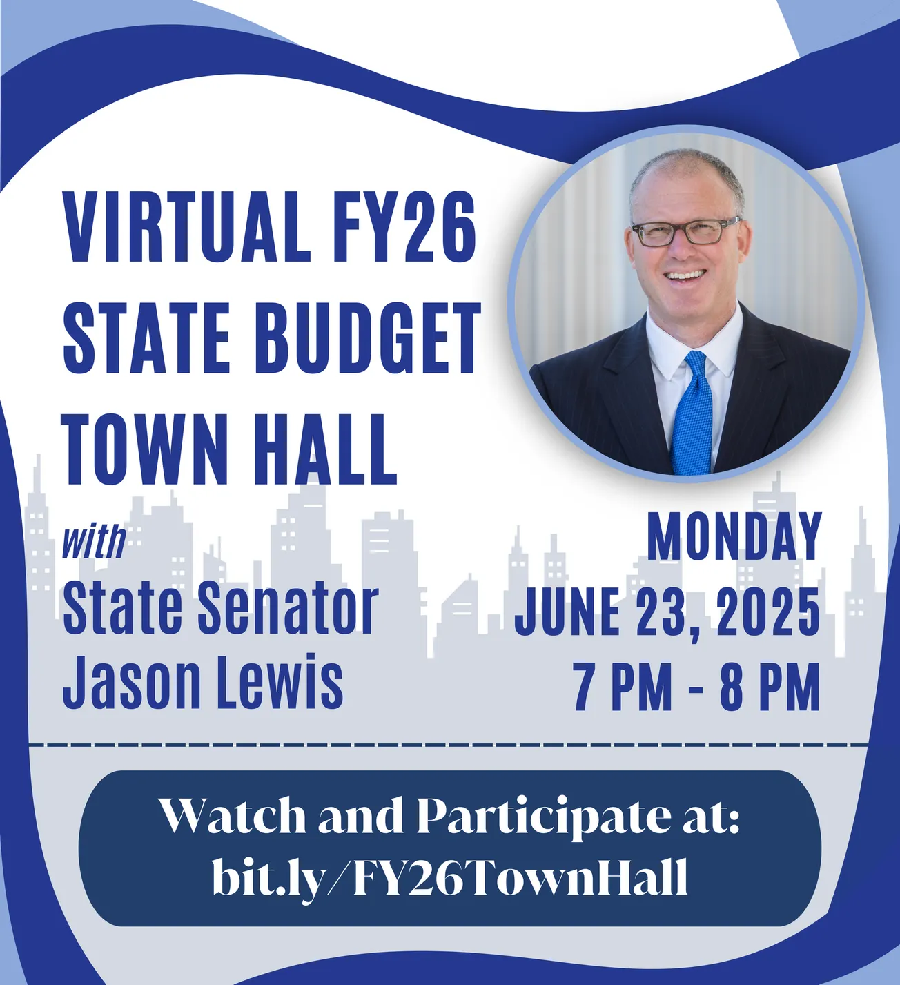 Sen. Jason Lewis to host town hall about the 2026 state budget