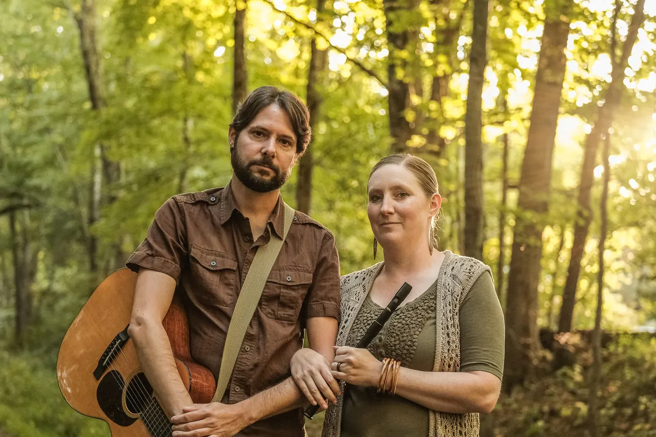 Folk troubadours trek through Mystic Link Trail towns offering daily hikes, free community concerts