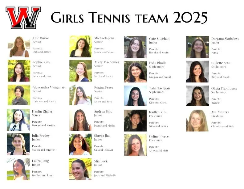 Winchester girls tennis loses to Wellesley in state semifinals, but still among top four in Division 1