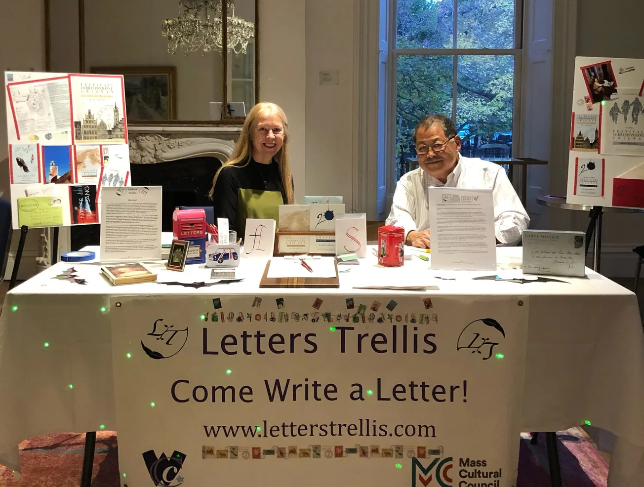 Letters Trellis celebrates Festival of Correspondence at Winchester Farmers Market