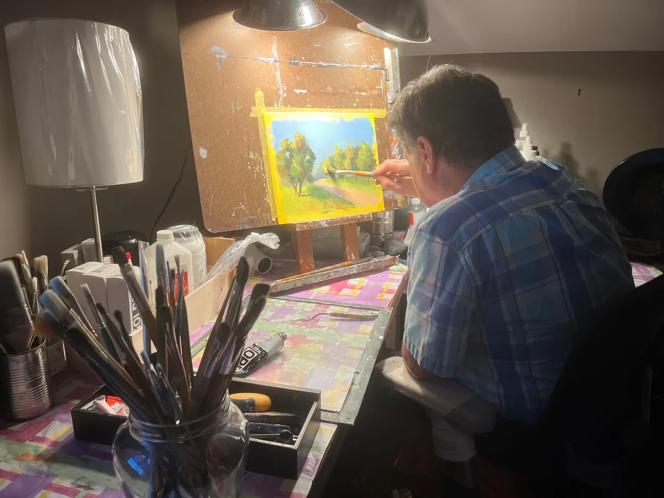 MEET THE ARTIST - Jay Sullivan paints, photographs unique works of art