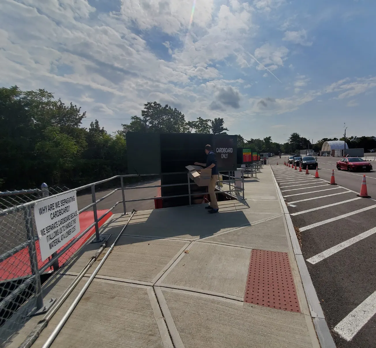 Winchester transfer station switches up cardboard recycling, but change confuses some residents