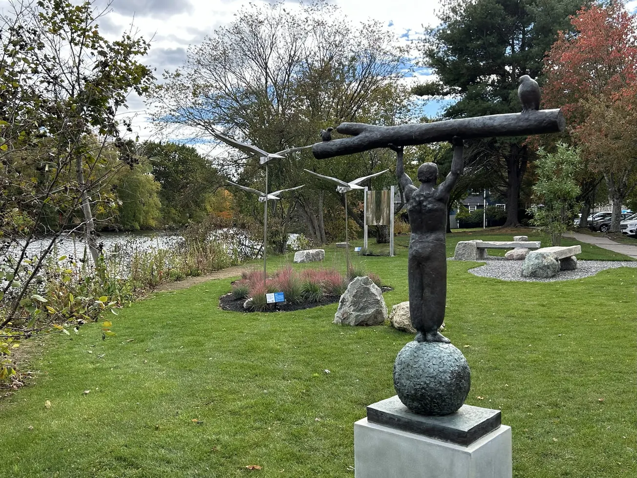 New sculptures arrive on Winchester Riverwalk