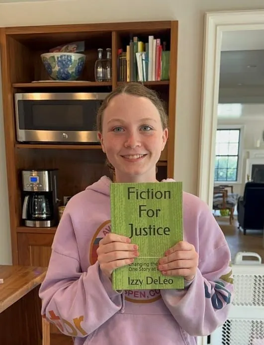 Winchester teen Isabelle DeLeo writes ‘Fiction for Justice’