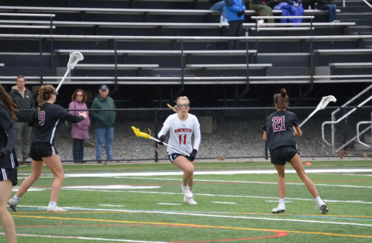 Winchester girls lacrosse gets ready for home opener against Tewksbury Monday afternoon