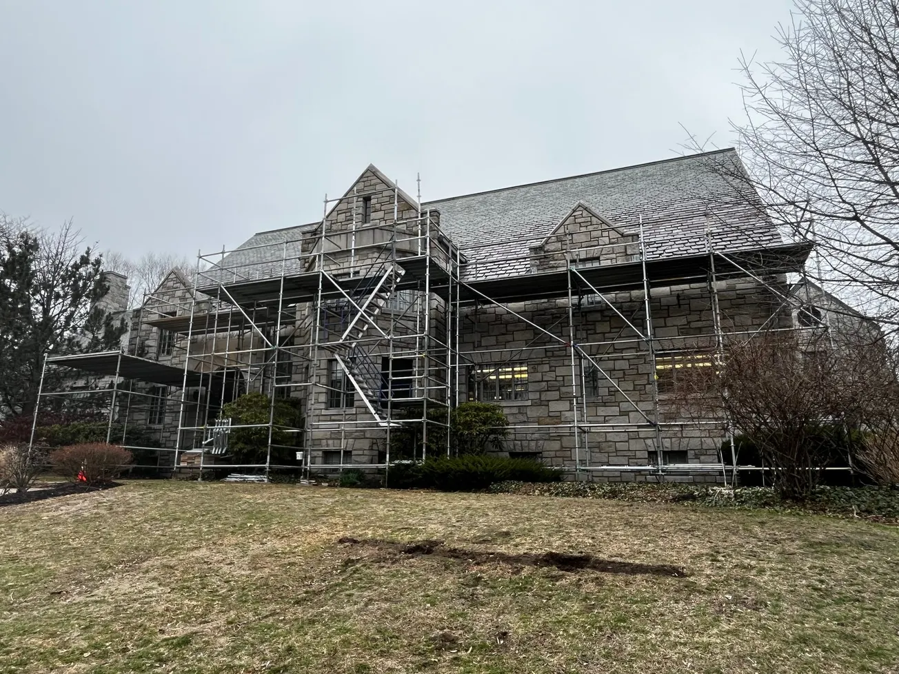 Winchester library begins major roof, window project