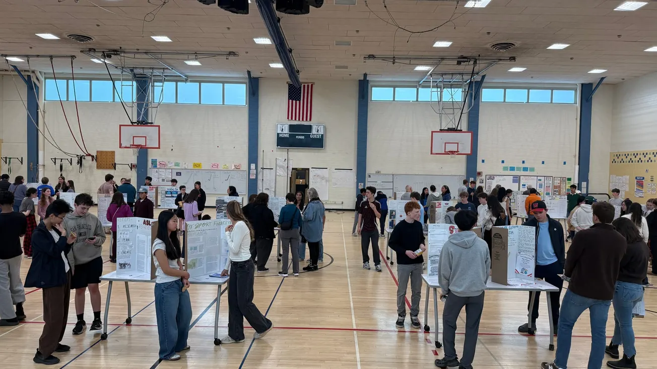 From basketball court to public square: Winchester civics showcase fills McCall gym
