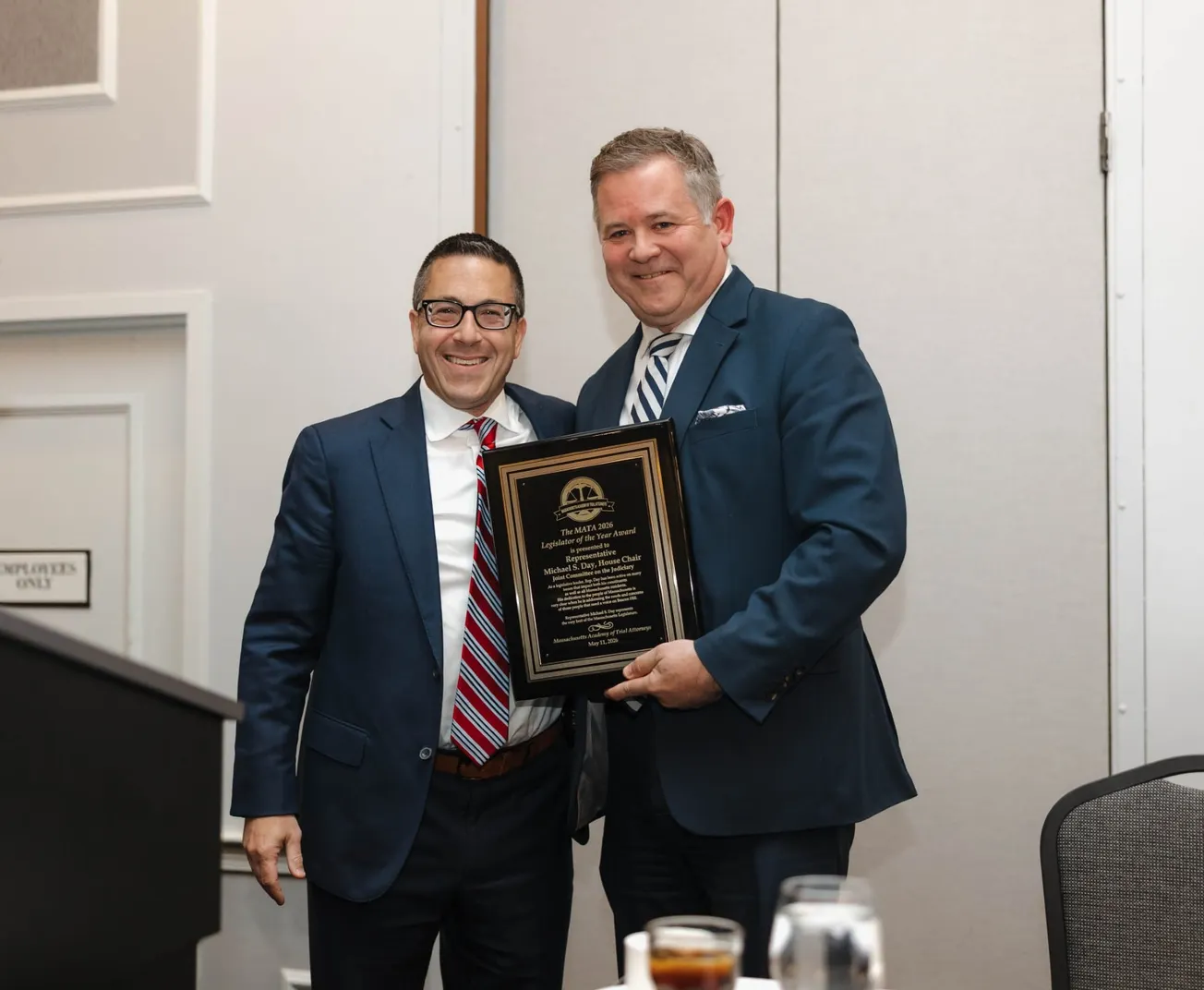 Rep. Michael Day named Massachusetts Academy of Trial Attorneys Legislator of the Year