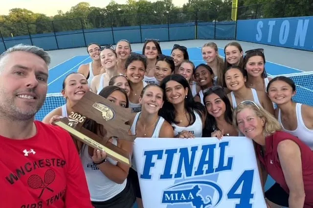 Winchester High girls tennis advances to the Division 1 state semifinals after beating Acton-Boxborough in the Elite 8