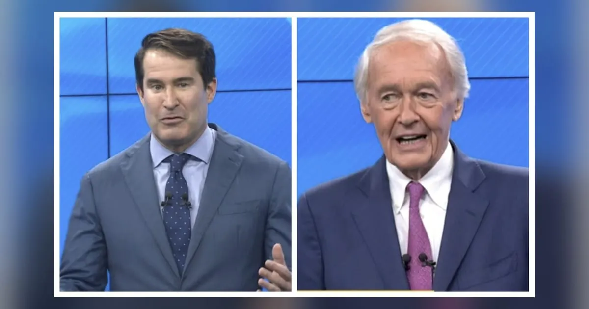 In first Democratic primary debate, Markey and Moulton measure power differently