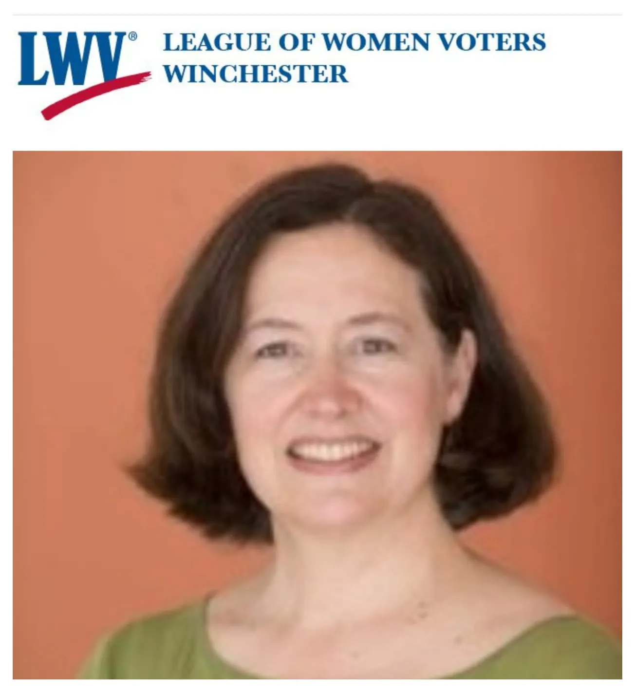 The League of Women Voters of Winchester to honor Susan McPhee with 2026 Civic Leadership Award ceremony