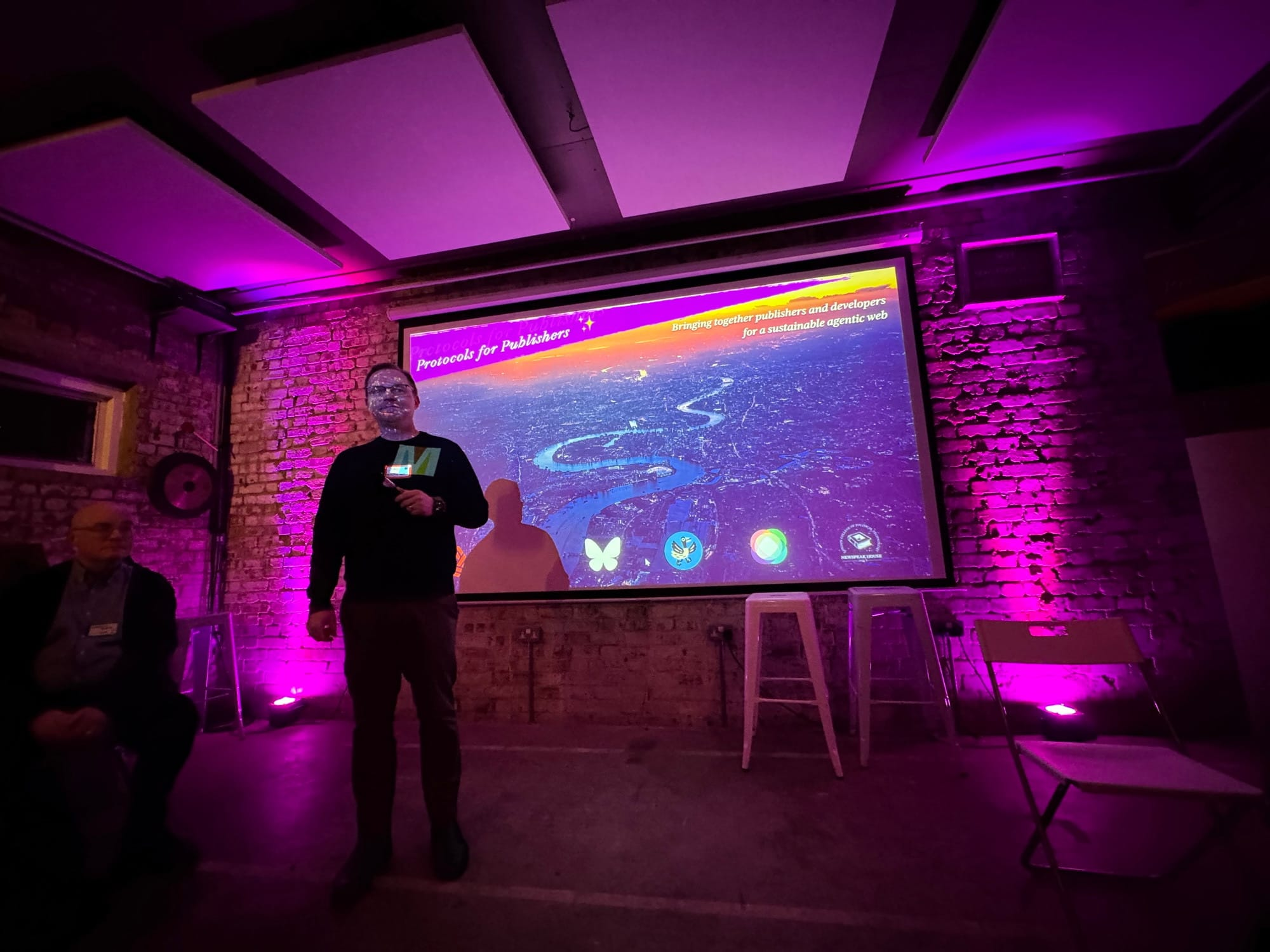 Chad Kohalyk, the organizer of Protocols for Publishers