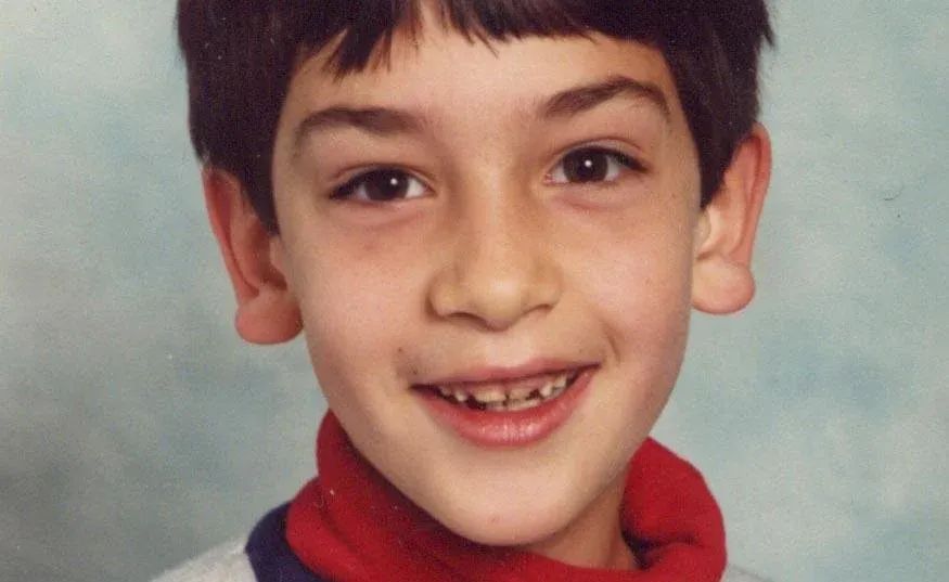 The author as a young boy.