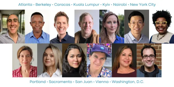 The 2026 John S. Knight Journalism Fellows - including me.