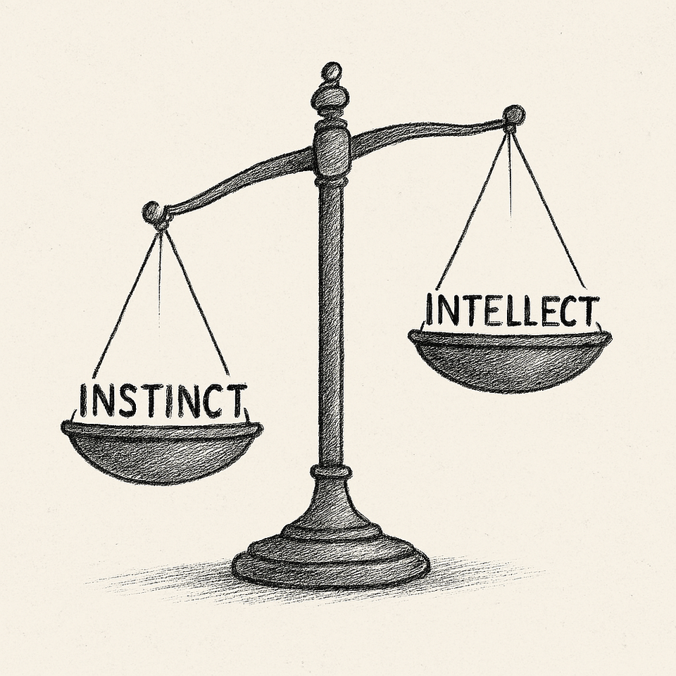 Ai generated image to show the concept of equilibrium