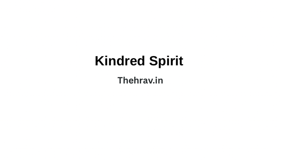Kindred Spirit