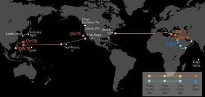 #ZeroHedge: Aircraft Carrier USS Dwight S. Eisenhower Now in Gulf of Oman