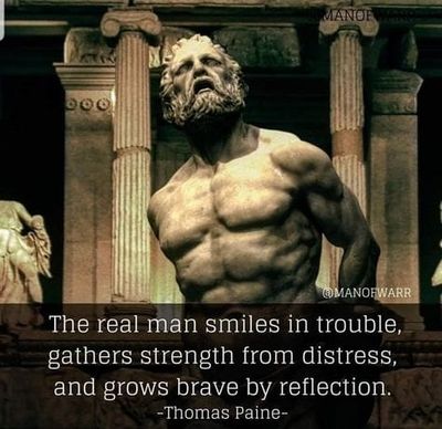 Thomas Paine, Author Of Common Sense (1776), On Real Manhood