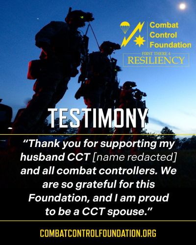 Help Our Veterans By Giving To The Combat Control Foundation