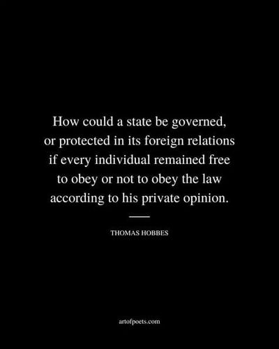 Thomas Hobbes: An American Founding Fathers' 'Influencer'